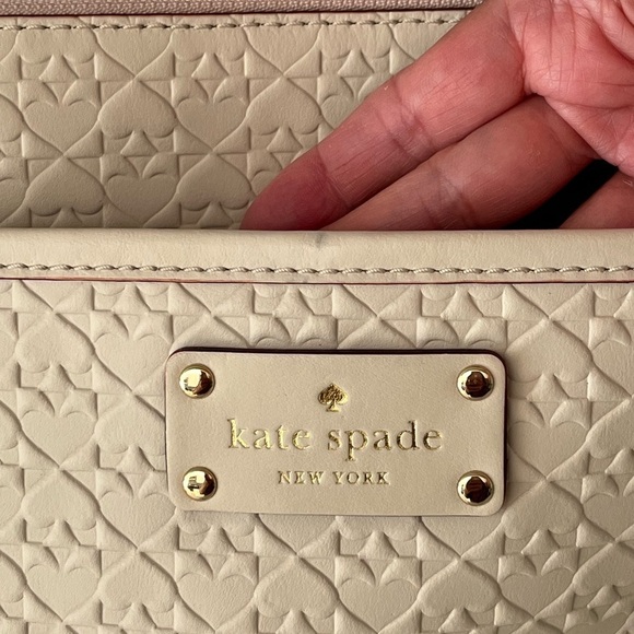 Kate Spade Penn Place Keisha 100% Cow Leather Crossbody Bag in Pebble - Picture 4 of 16